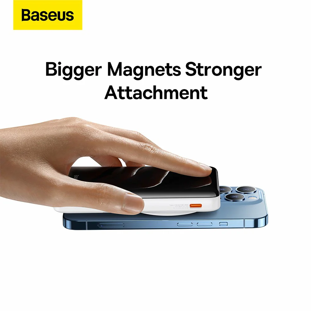 Baseus Magnetic Bracket Wireless Fast Charge Power Bank 10000mAh 20W - Image 5