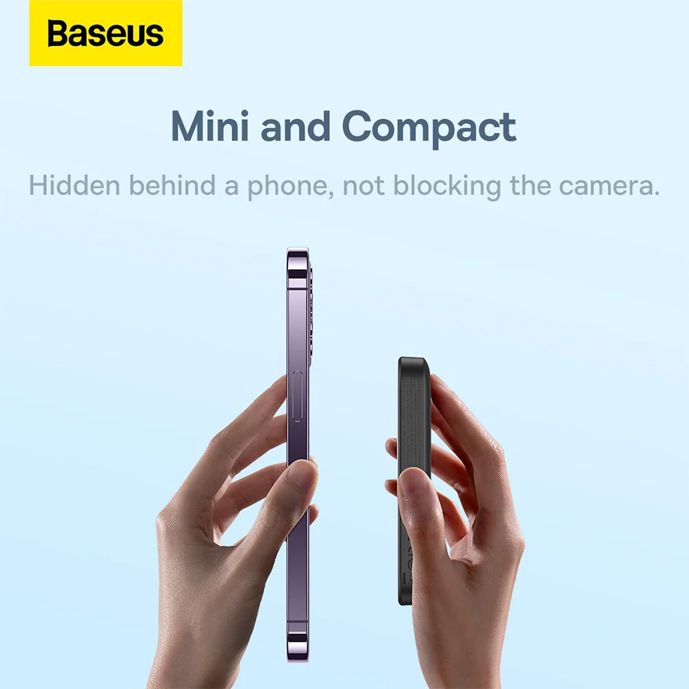 Baseus Magnetic Mini Air Wireless Fast Charge Power Bank 10000mAh 20W - Image 8