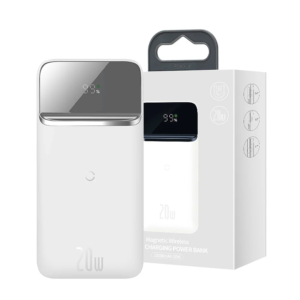 Baseus Magnetic Wireless Fast Charging Power Bank 10000mAh 20W PPCX010202 - Image 10