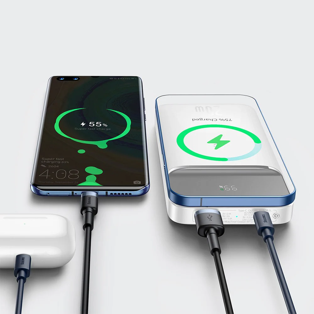 Baseus Magnetic Wireless Fast Charging Power Bank 10000mAh 20W PPCX010202 - Image 6