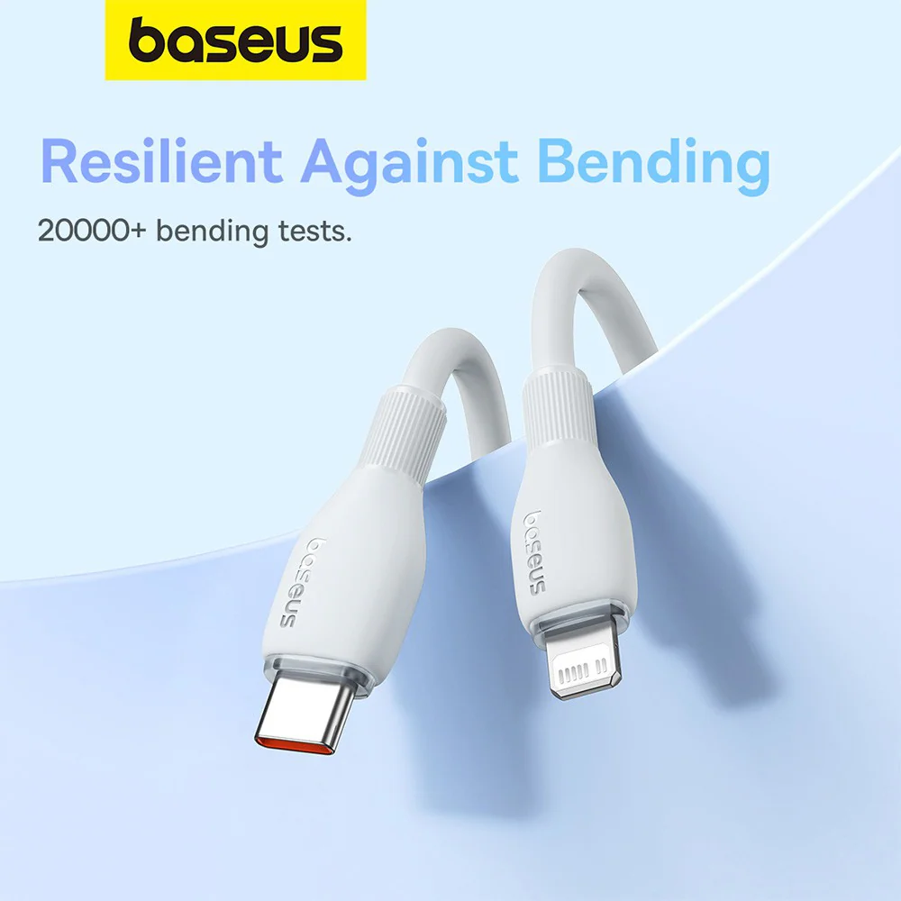 Baseus Pudding Series Fast Charging Cable Type-C to iP 20W 1.2m - Image 5