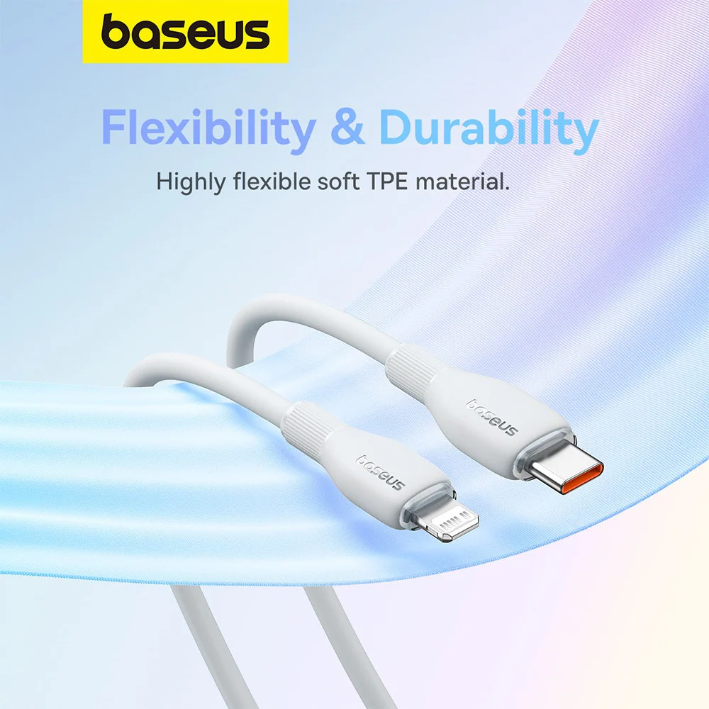 Baseus Pudding Series Fast Charging Cable Type-C to iP 20W 1.2m - Image 6