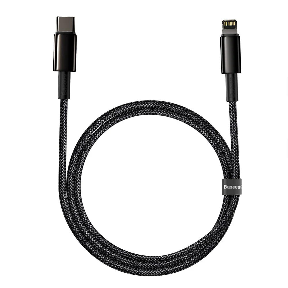 Baseus Tungsten Gold Fast Charging Data Cable Type-C to iP PD 20W 1M - Image 2