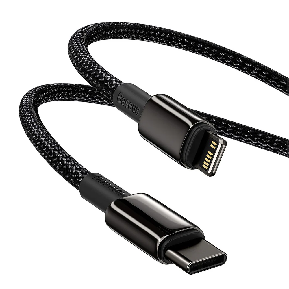 Baseus Tungsten Gold Fast Charging Data Cable Type-C to iP PD 20W 1M - Image 3