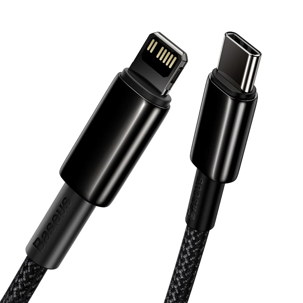 Baseus Tungsten Gold Fast Charging Data Cable Type-C to iP PD 20W 1M - Image 5