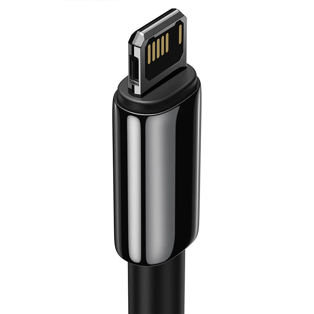 Baseus Tungsten Gold Fast Charging Data Cable USB to iP 2.4A 2m - Image 2