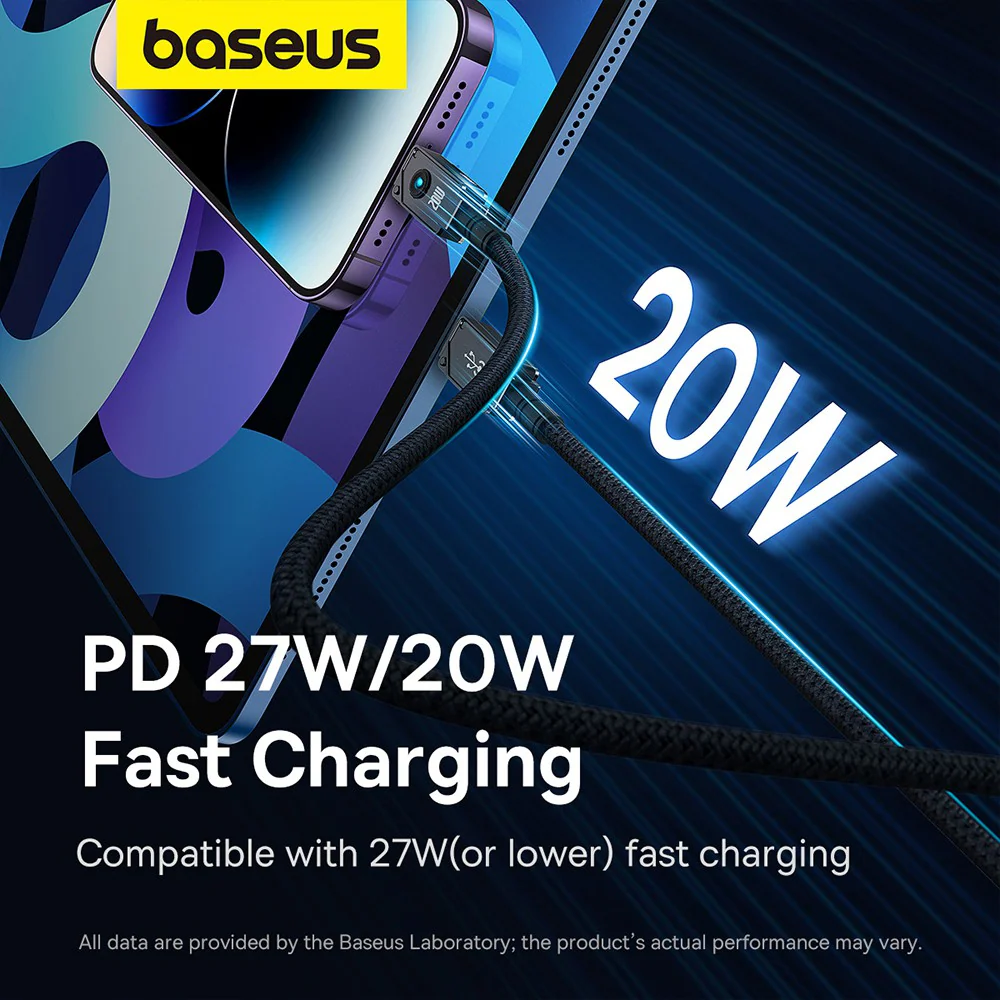 Baseus Unbreakable Series Fast Charging Data Cable Type-C to iP 20W - Image 10