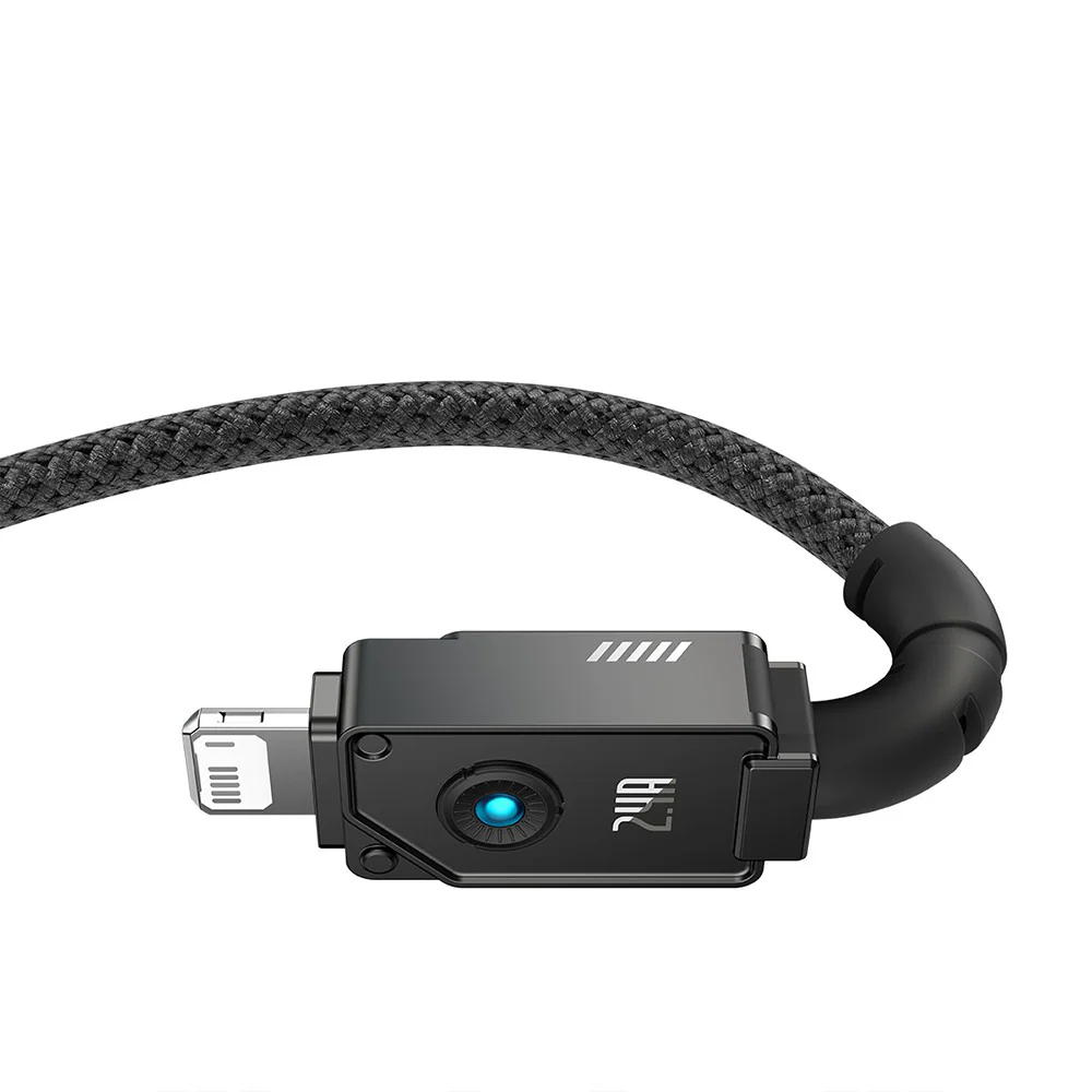 Baseus Unbreakable Series Fast Charging Data Cable USB to iP 2.4A 2m - Image 2