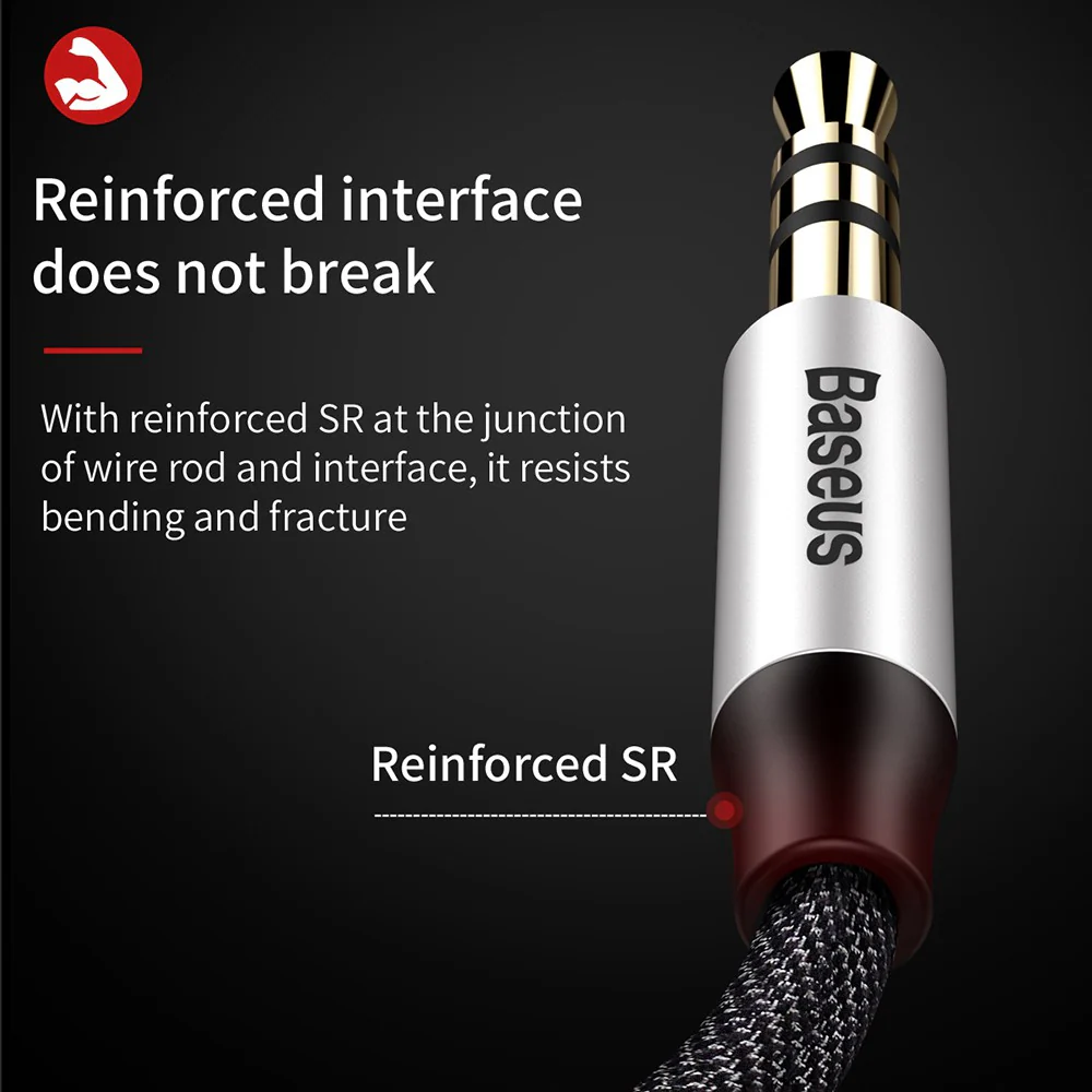 Baseus Yiven Audio Cable M30 1M - Image 7
