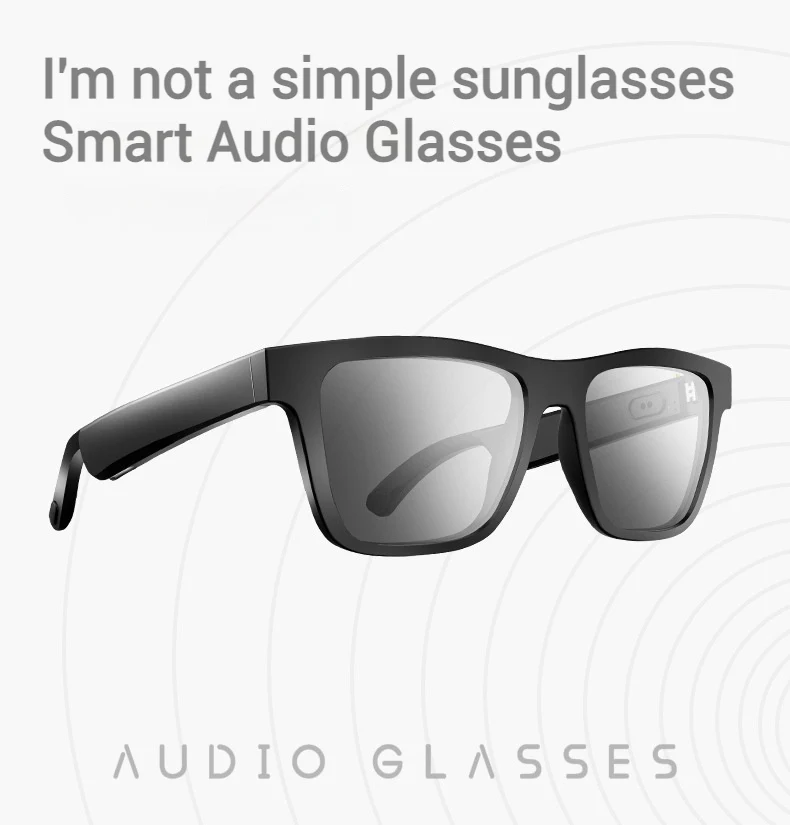 [Bluetooth Calling] [Music Playback] New E10 Wireless Bluetooth Smart Glasses - Image 6