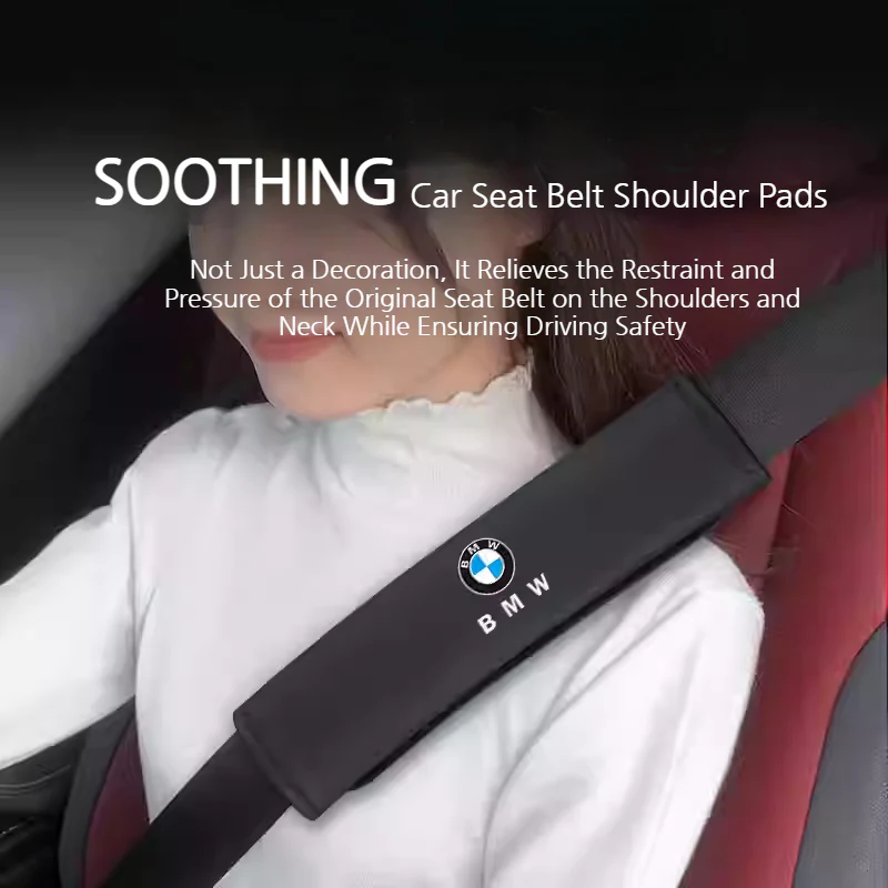 BMW Car Seat Belt Shoulder Pads for 1 Series, 3 Series, 5 Series, 7 Series, X1, X3, X4, X5, X6 - Image 6