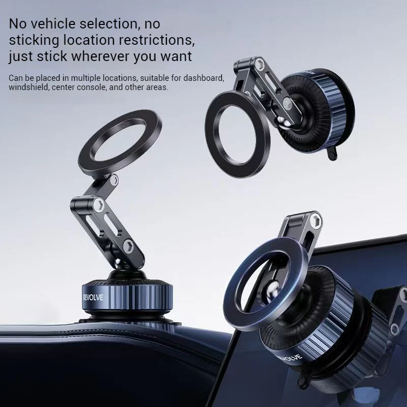 Boneruy Magnetic Vacuum Suction Car Phone Holder - Image 4
