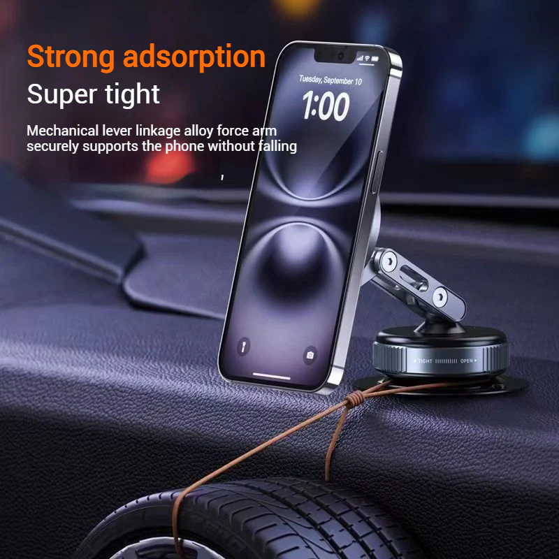 Boneruy Magnetic Vacuum Suction Car Phone Holder - Image 7