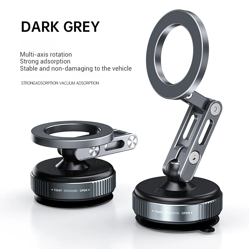 Boneruy Magnetic Vacuum Suction Car Phone Holder - Image 9