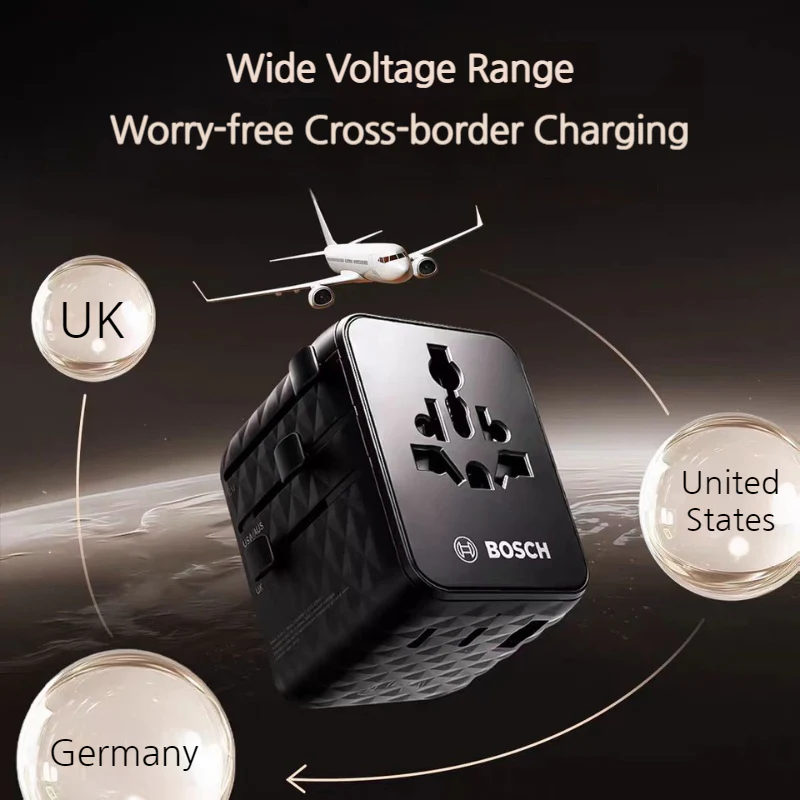 Bosch Compact Global Universal Travel Adapter Socket - Image 4