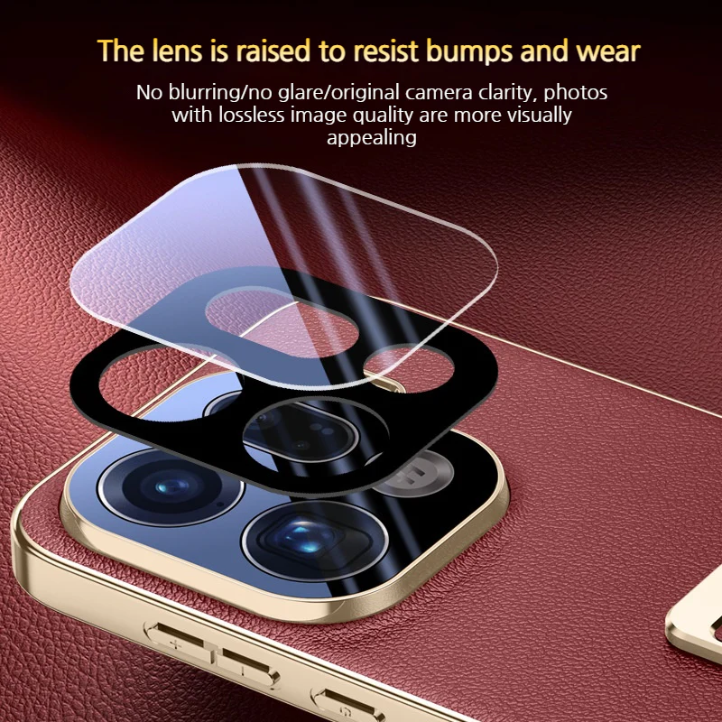 [Buil-in Stand] OPPO Find X9/Pro - Electroplated Full-Cover Shockproof Phone Case - Image 7