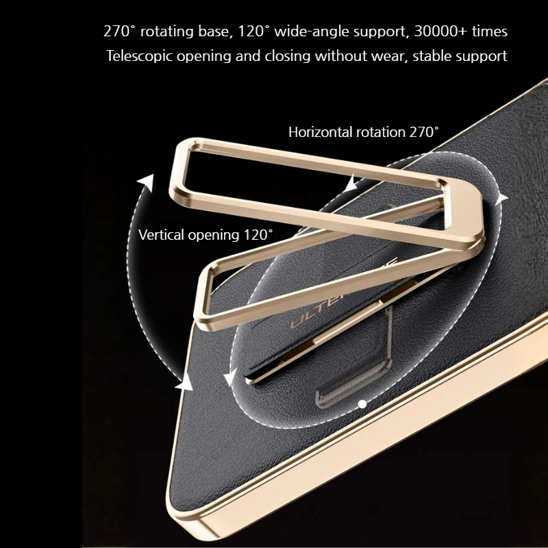[Buil-in Stand] OPPO Find X9/Pro - Electroplated Full-Cover Shockproof Phone Case - Image 8
