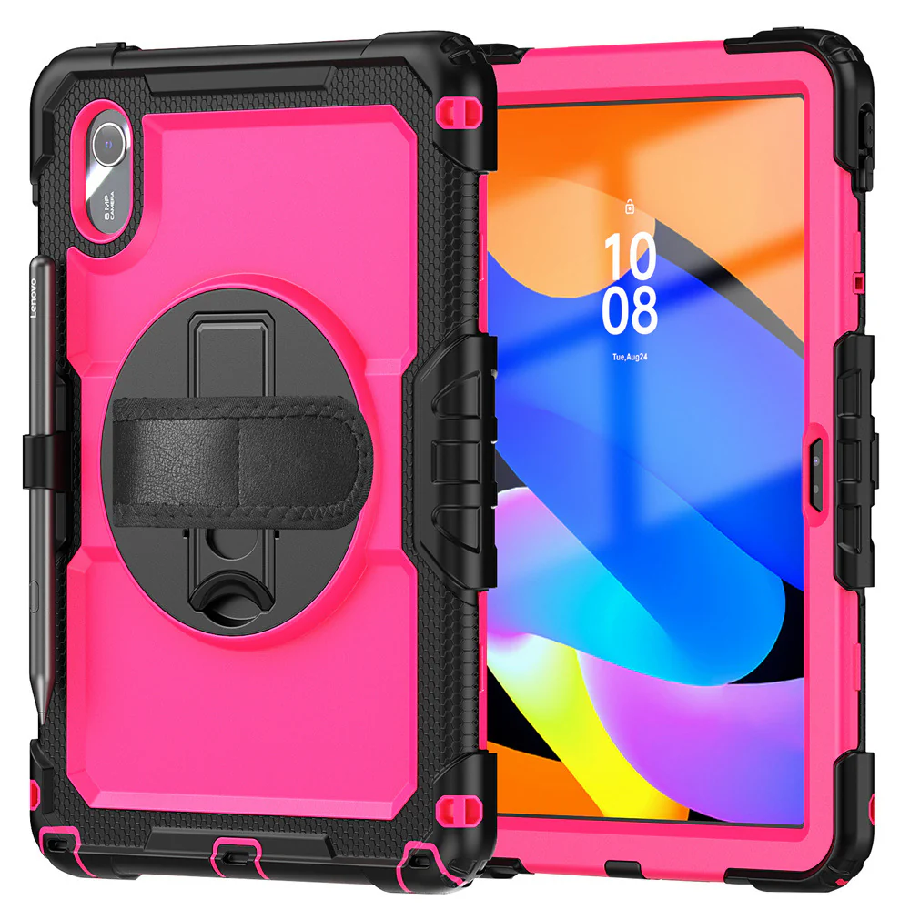 [Built-in 360° Rotating Hand Strap & Stand] Lenovo Idea Tab 11” 2025 (TB336FU/TB336ZU) Shockproof With Screen Protector Pencil Holder Heavy Duty Series Case - Image 17