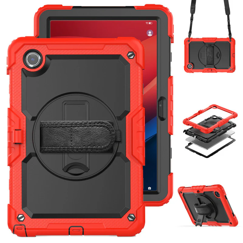 [Built-in 360° Rotating Hand Strap & Stand] Lenovo Idea Tab 11” 2025 (TB336FU/TB336ZU) Shockproof With Screen Protector Pencil Holder Heavy Duty Series Case - Image 5