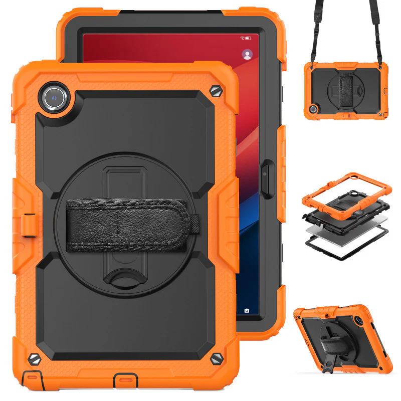 [Built-in 360° Rotating Hand Strap & Stand] Lenovo Idea Tab 11” 2025 (TB336FU/TB336ZU) Shockproof With Screen Protector Pencil Holder Heavy Duty Series Case - Image 8