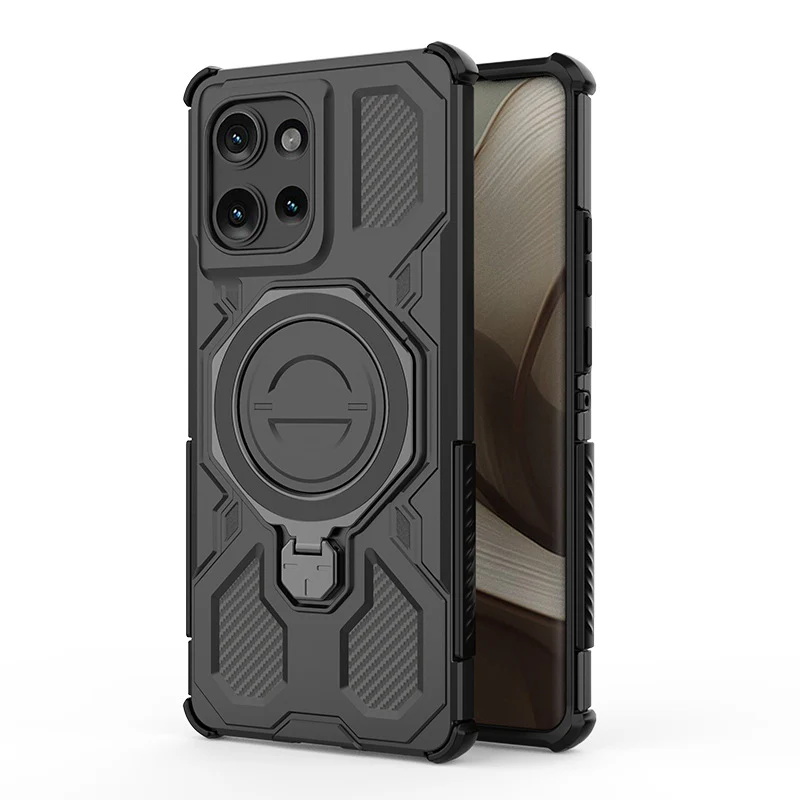 [Built-in Bracket][Magsafe Compatible] Motorola Moto Edge 50/Pro/Fusion Heavy Duty Stand Case - Image 14