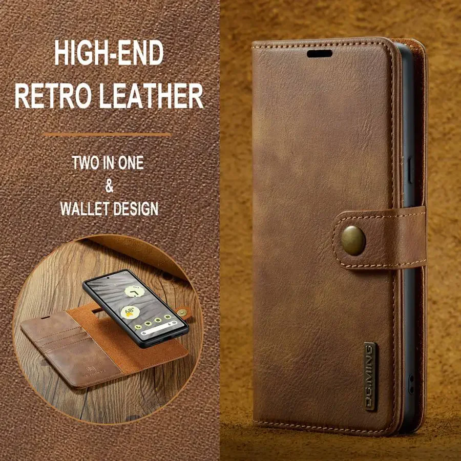 [Built-in Card Slot] Google Pixel 9/Pro/Pro XL Business-Style Premium Leather Flip Shockproof Wallet Series Case - Image 7