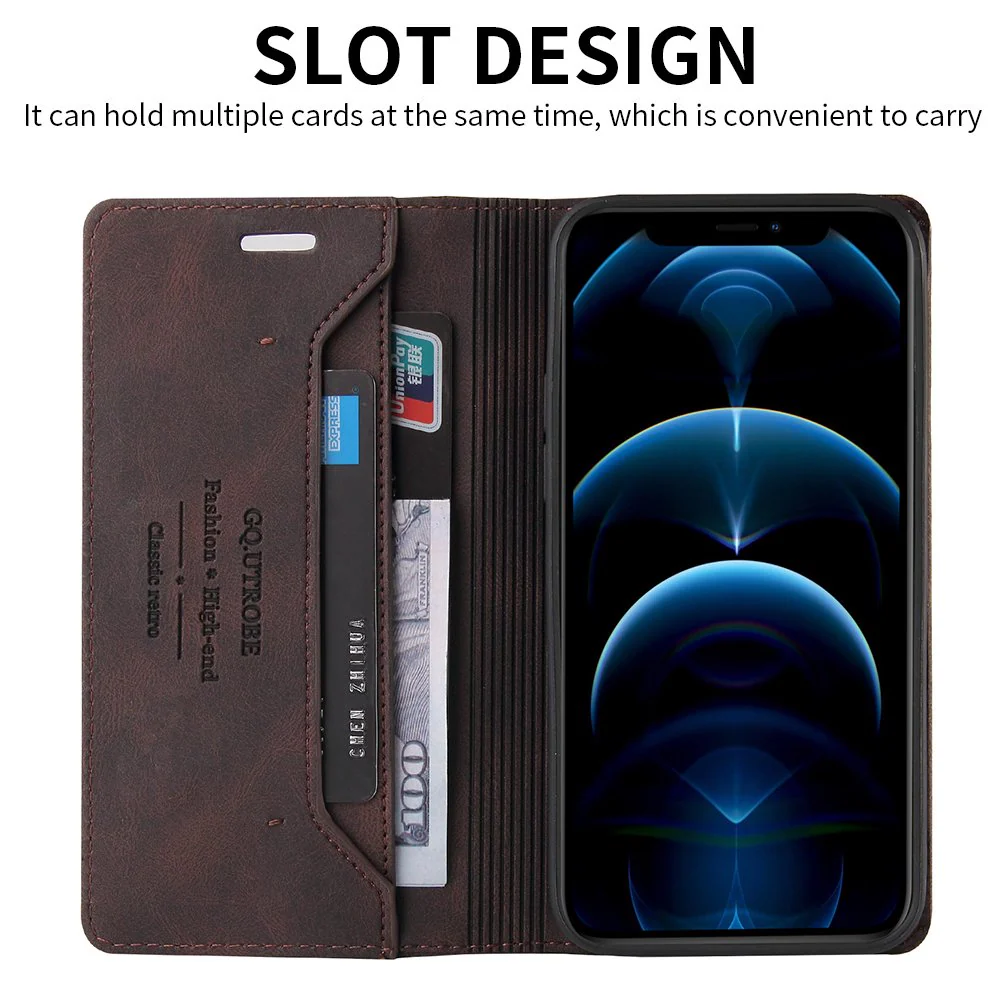 [Built-in Card Slot] Xiaomi Poco X3 NFC Fashionable High-end Leather Wallet Series Case - Image 8