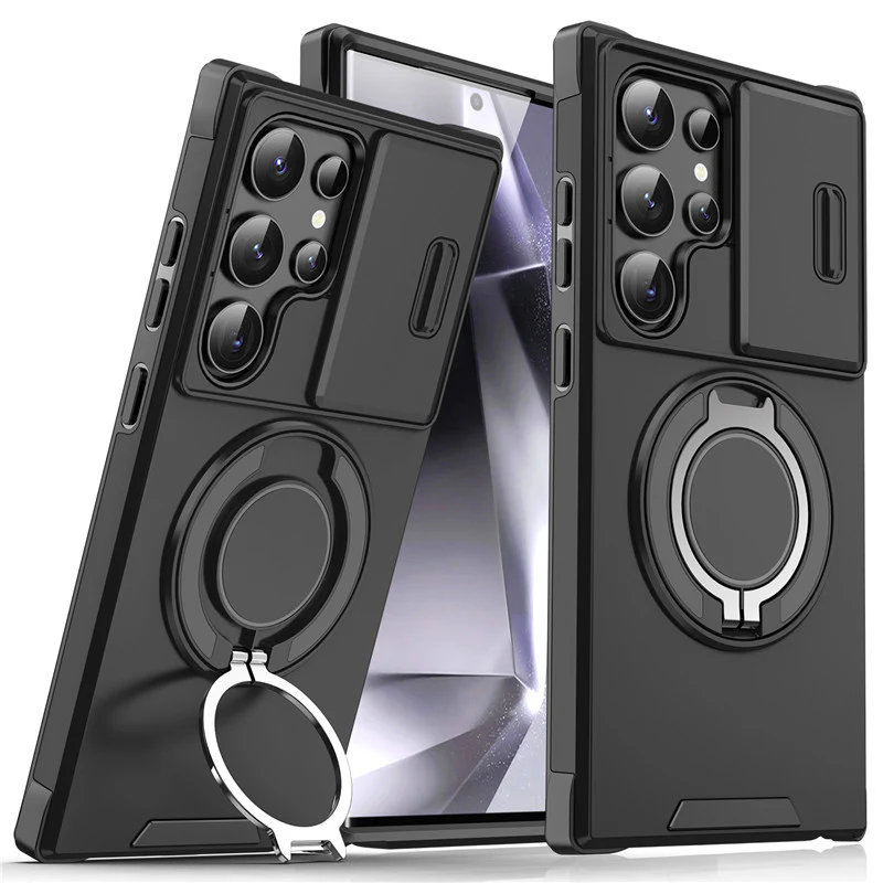 [Built-in Kickstand] Samsung Galaxy S25 FE (SM-S731) - Rugged Shockproof Heavy Duty Series Case