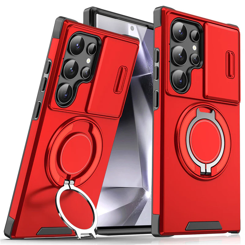 [Built-in Kickstand] Samsung Galaxy S25 FE (SM-S731) - Rugged Shockproof Heavy Duty Series Case - Image 3