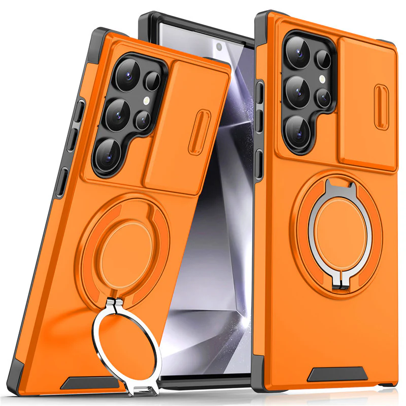 [Built-in Kickstand] Samsung Galaxy S25 FE (SM-S731) - Rugged Shockproof Heavy Duty Series Case - Image 4