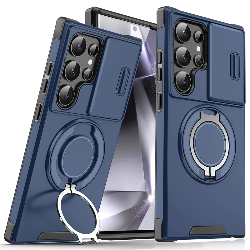 [Built-in Kickstand] Samsung Galaxy S25 FE (SM-S731) - Rugged Shockproof Heavy Duty Series Case - Image 5