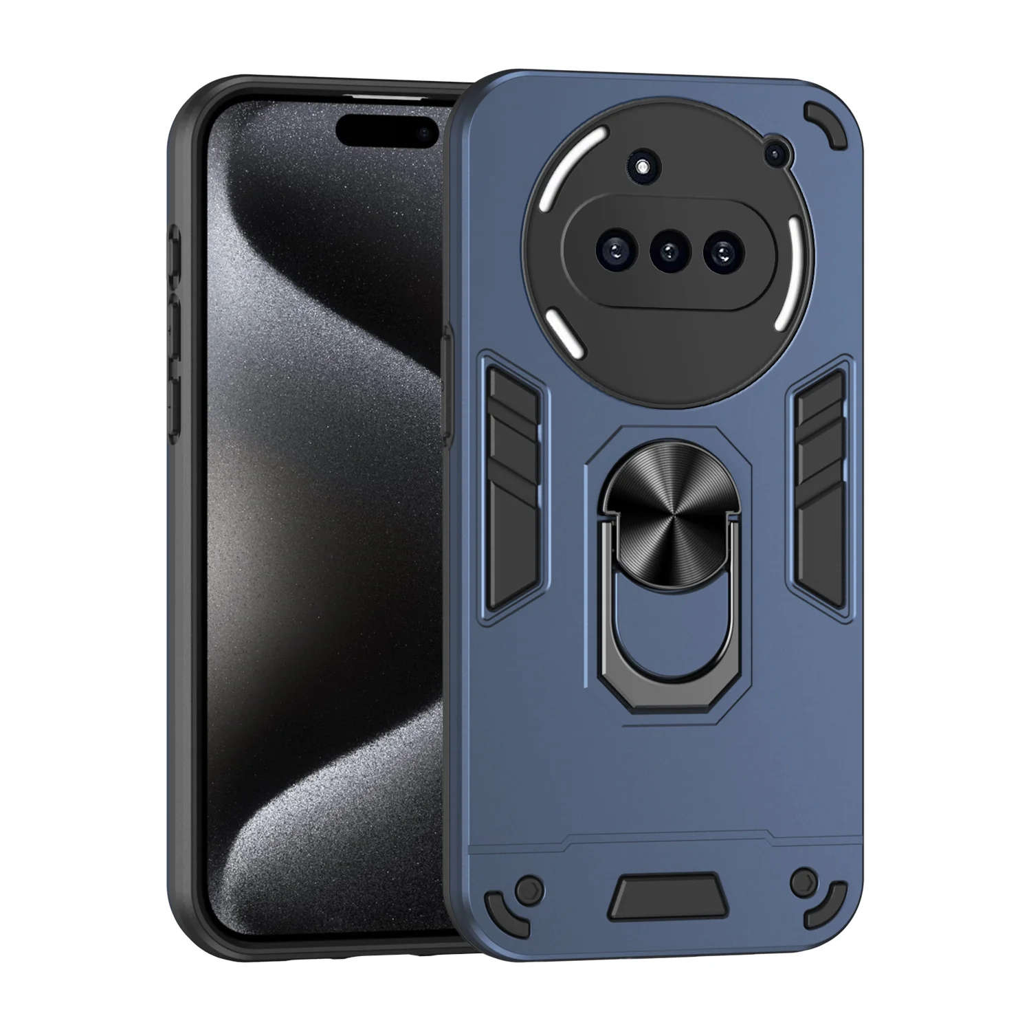 [Built-in Metal Kickstand] Nothing Phone (3a)/Pro Full-Cover Shockproof Protective Case