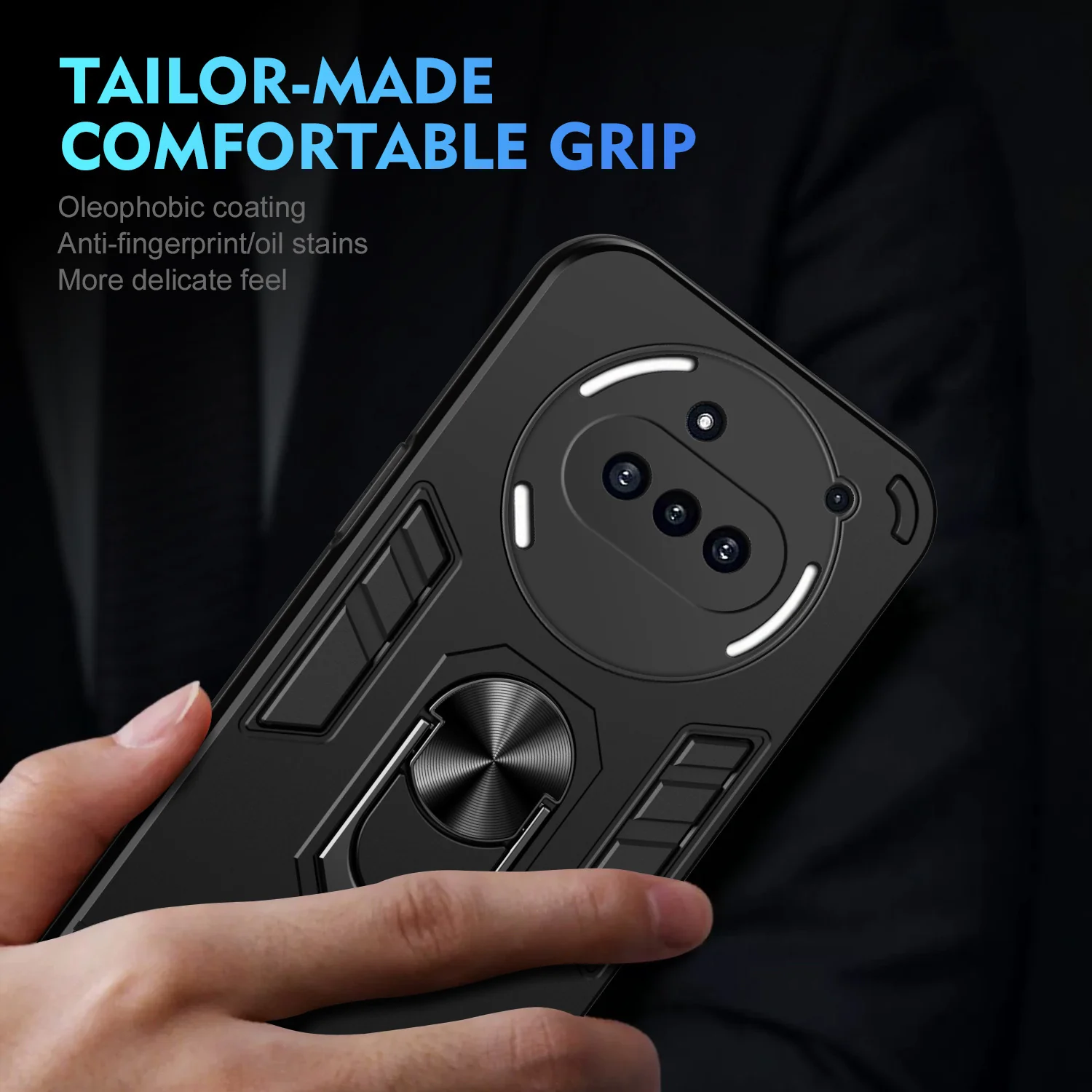 [Built-in Metal Kickstand] Nothing Phone (3a)/Pro Full-Cover Shockproof Protective Case - Image 3