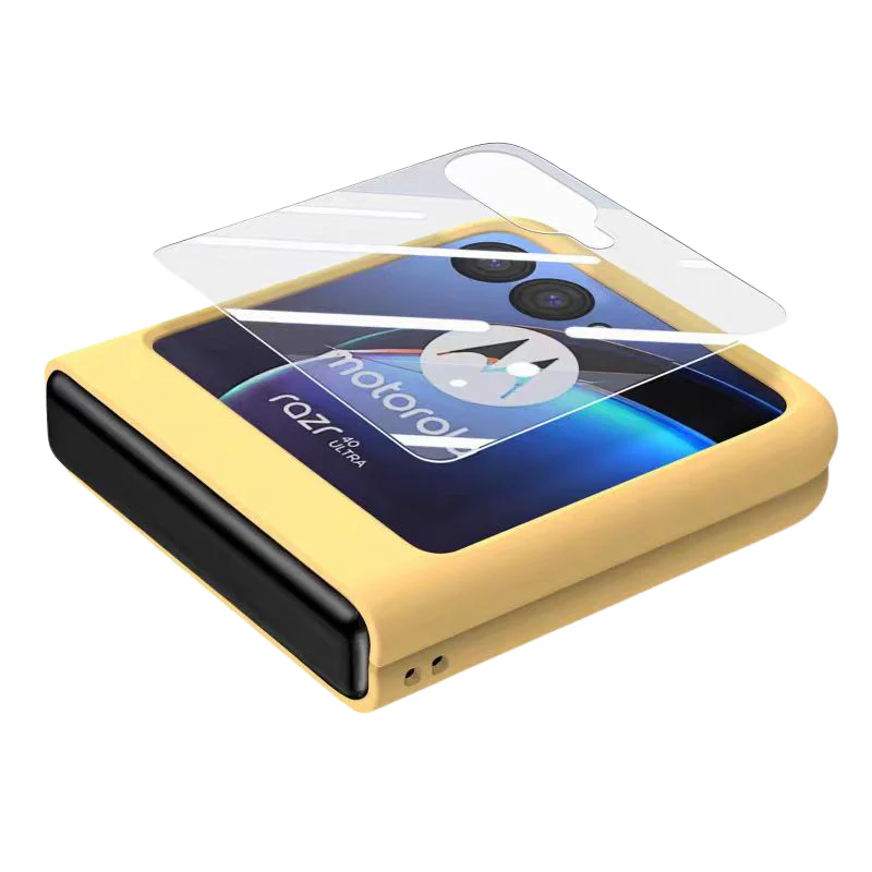 [Built-in Ring Bracket] Motorola Moto Razr 60/Ultra Liquid Silicone Full Coverage Shockproof Essentials Series Case - Image 13