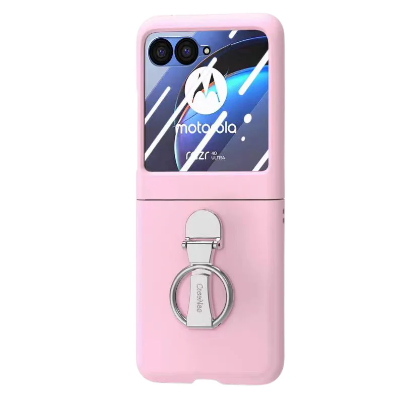 [Built-in Ring Bracket] Motorola Moto Razr 60/Ultra Liquid Silicone Full Coverage Shockproof Essentials Series Case - Image 16