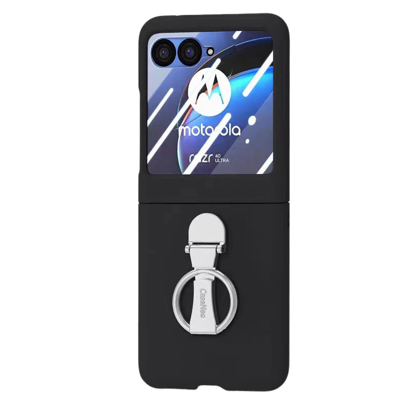 [Built-in Ring Bracket] Motorola Moto Razr 60/Ultra Liquid Silicone Full Coverage Shockproof Essentials Series Case - Image 17