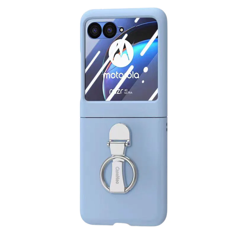 [Built-in Ring Bracket] Motorola Moto Razr 60/Ultra Liquid Silicone Full Coverage Shockproof Essentials Series Case - Image 18