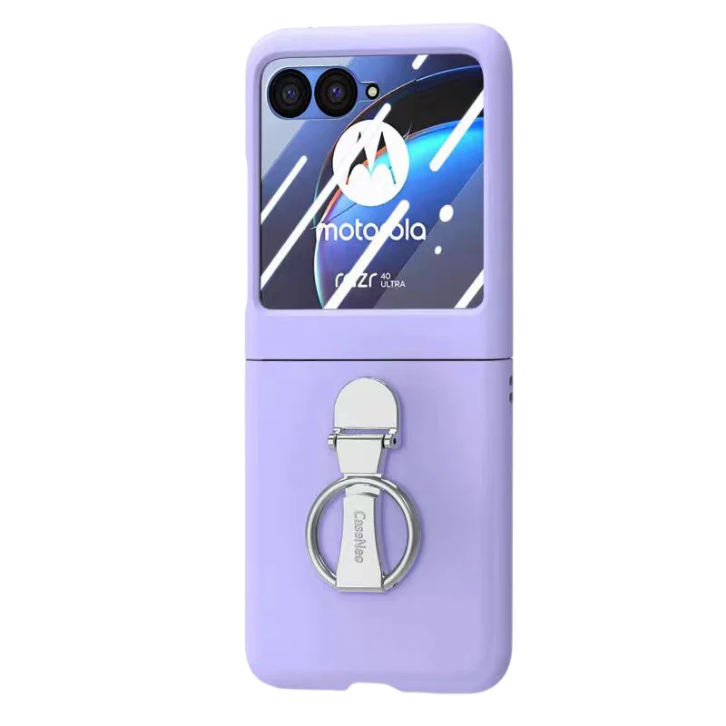 [Built-in Ring Bracket] Motorola Moto Razr 60/Ultra Liquid Silicone Full Coverage Shockproof Essentials Series Case - Image 19