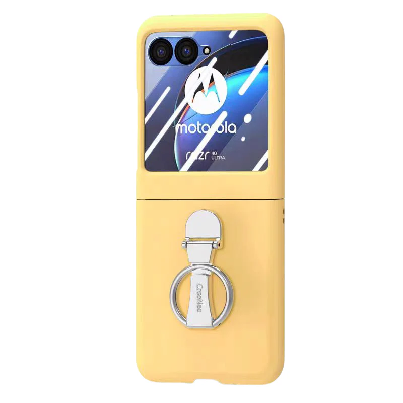 [Built-in Ring Bracket] Motorola Moto Razr 60/Ultra Liquid Silicone Full Coverage Shockproof Essentials Series Case - Image 5