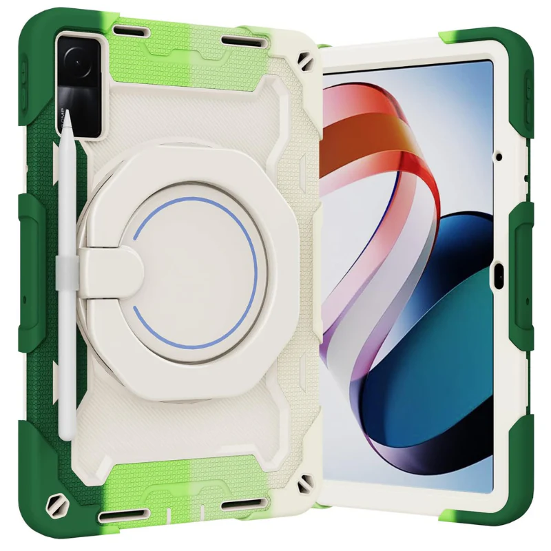 [Built-in Ring Holder] Xiaomi Mi Pad 5/Pro 11’’ 2021 360 Degree Rotation  EVA Kid Friendly Heavy Duty Series Case - Image 10
