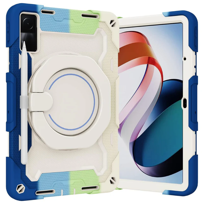 [Built-in Ring Holder] Xiaomi Mi Pad 5/Pro 11’’ 2021 360 Degree Rotation  EVA Kid Friendly Heavy Duty Series Case - Image 11