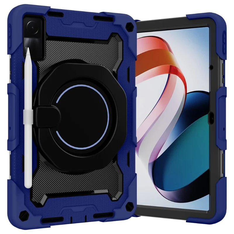 [Built-in Ring Holder] Xiaomi Mi Pad 5/Pro 11’’ 2021 360 Degree Rotation  EVA Kid Friendly Heavy Duty Series Case - Image 12