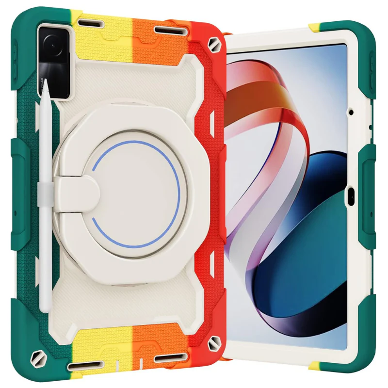 [Built-in Ring Holder] Xiaomi Mi Pad 5/Pro 11’’ 2021 360 Degree Rotation  EVA Kid Friendly Heavy Duty Series Case - Image 13