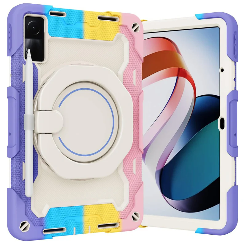 [Built-in Ring Holder] Xiaomi Mi Pad 5/Pro 11’’ 2021 360 Degree Rotation  EVA Kid Friendly Heavy Duty Series Case - Image 14