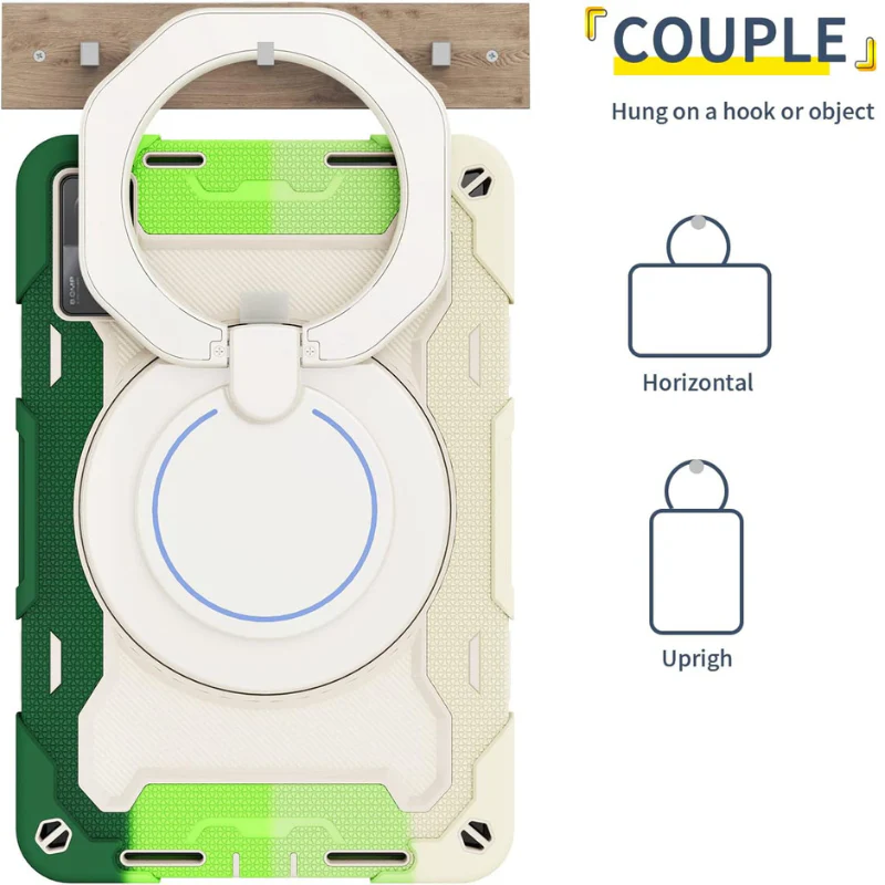 [Built-in Ring Holder] Xiaomi Mi Pad 5/Pro 11’’ 2021 360 Degree Rotation  EVA Kid Friendly Heavy Duty Series Case - Image 5