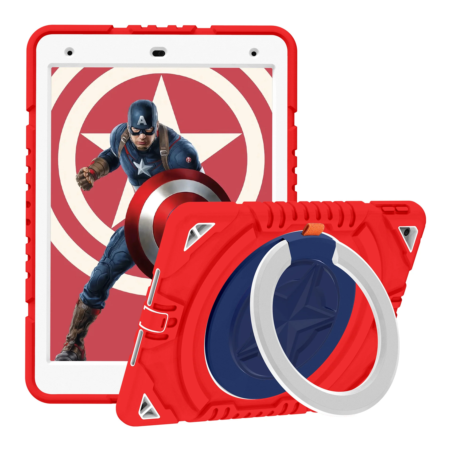 [Built-in Rotating Stand] Samsung Galaxy Tab A8 10.5" (X200/X205) Silicone Full-cover Children's Shockproof Case - Image 2