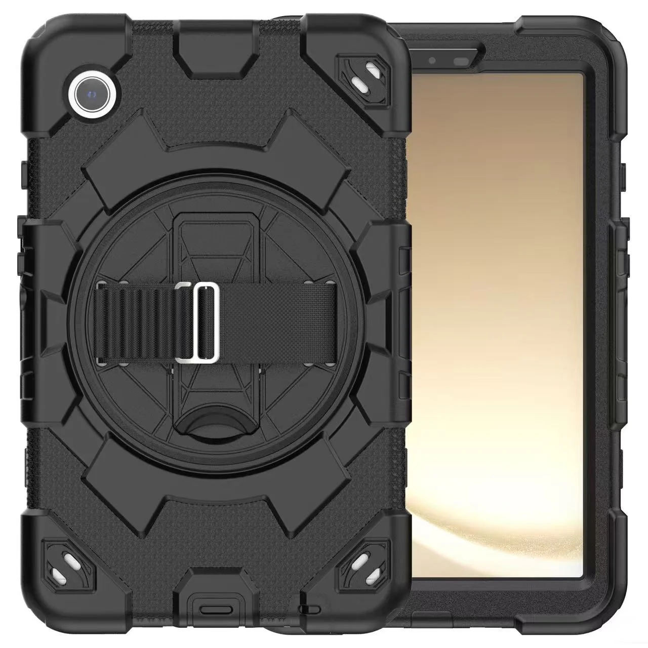 [Built-in Rotating Stand] Samsung Galaxy Tab A9 Plus 11’’ 2023 Silicone Full-cover Children's Drop-resistant Case - Image 2