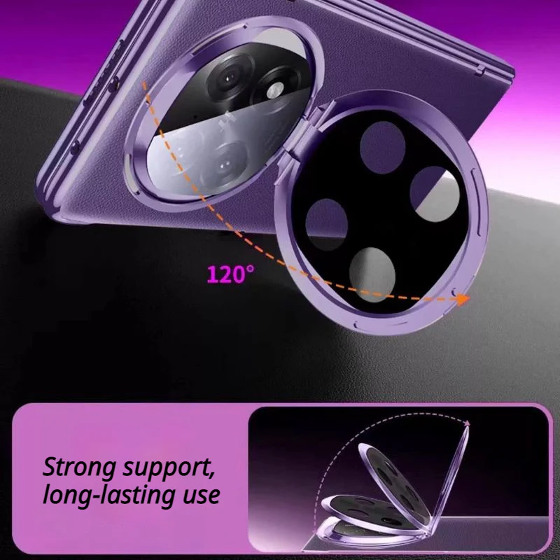 [Built-in Screen Protector] OPPO Find N6 Full-Cover Shockproof Foldable Case with Stand - Image 7