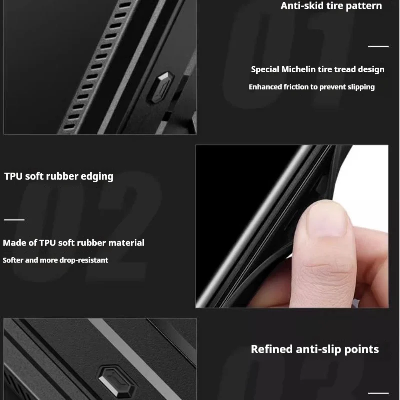 [Built-in Stand] Apple iPhone 14/Pro/Max - Premium TPU Full Covered Belt Heavy Duty Series Case - Image 6