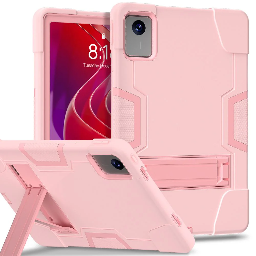 [Built-in Stand] Lenovo Tab M11 11.0" 2024 (TB-330XU/330FU) - Silicone Drop Proof Heavy Duty Series Case - Image 2